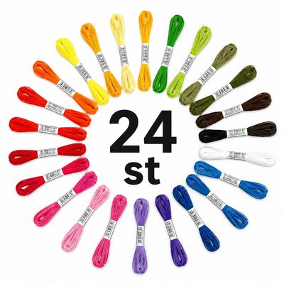 Knitla Färgtrådar™ – 24 färger