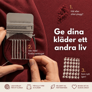Knitla – Väv enkelt & ge kläder nytt liv